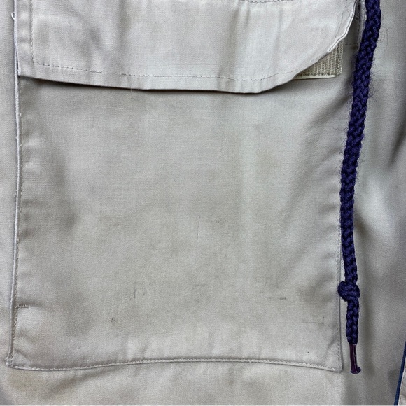 London Fog Outdoors Unlimited Tan Quilted Heavy Winter Jacket w/ Hood 44 X-Long - Picture 2 of 8